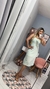 Vestido Viscocrepe Estampa Vichy na internet