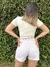 Short Jeans com cordado