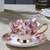 Conjunto taça de café e pires de porcelana - comprar online