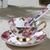 Conjunto taça de café e pires de porcelana - comprar online