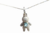Colar filho com zirconia cravejada prata 0925 - comprar online