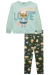 Conjunto Blusão em Molecotton e Legging Ursinha com Pompons e Laço