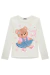 Blusa em Cotton Estampa de Ursinha com Strass e Pompom - comprar online