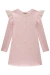 Vestido em FlyTech com Aplique de Pérolas e Tule nos Ombros