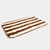 ALFOMBRA DE BAÑO FRANJAS BEIGE Y BLANCO 38X58 CM (B0353BE) - comprar online