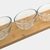 COPETINERO DE VIDRIO X4 CON TABLA DE BAMBOO (CA5801) - comprar online