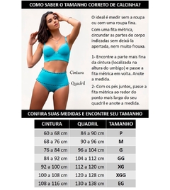 Calcinha Estruturada com Renda Lateral - loja online
