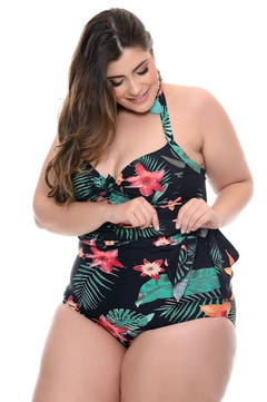 Maiô Poliamida com Saída - Isalingerie Moda Íntima l Praia