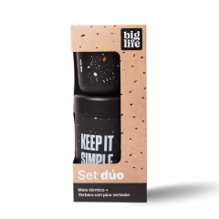Set Mate Duo Negro - comprar online