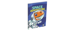 Cuaderno Abrochado Dino