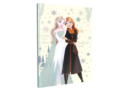 Cuaderno Cosido Tapa Dura Frozen Deluxe