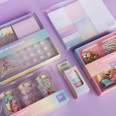 Set de oficina frascos Pastel en internet