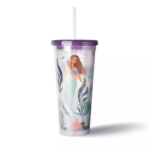 Vaso La Sirenita doble capa