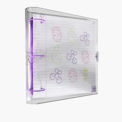 Carpeta 3x40 Transparente - comprar online