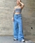 Jean Wide Leg Celeste - comprar online