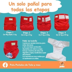 PAÑALES LISOS PALU MELON - PALU