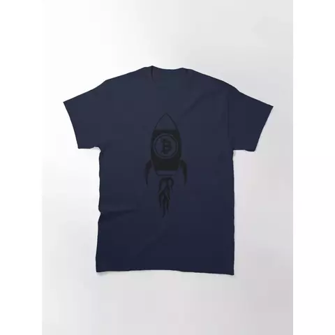 Camisa Bitcoin Rocket
