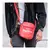Bolsa Lateral Shoulder Bag Supreme Vermelha na internet