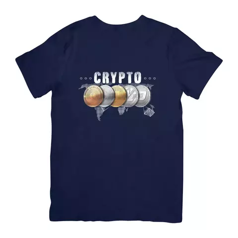 Camisa Cryptocurrency Crypto