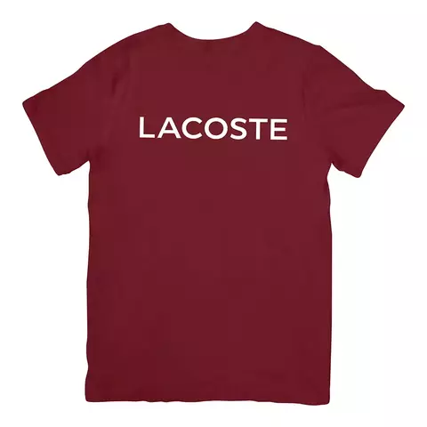 Camisa Lacoste Logo Writing