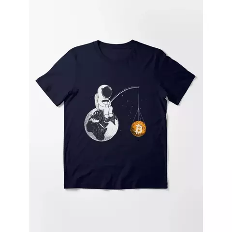 Camisa Bitcoin Astronaut