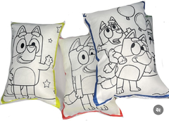 ALMOHADONES SOUVENIRS BLUEY de 20 x 14 cm - comprar online