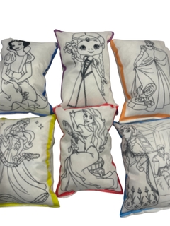 Imagen de Souvenir PRINCESAS PARA PINTAR 20 x15 cm