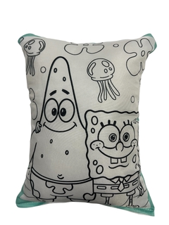 Almohada BOB ESPONJA para pintar souvenirs en internet