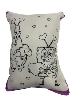 Almohada BOB ESPONJA para pintar souvenirs - comprar online