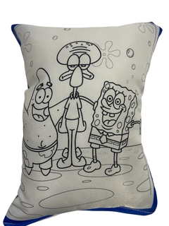 Almohada BOB ESPONJA para pintar souvenirs - tienda online