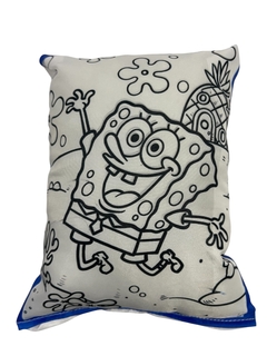Almohada BOB ESPONJA para pintar souvenirs en internet
