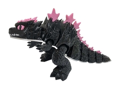 Godzila flexible de 11 x 6 cm 3D