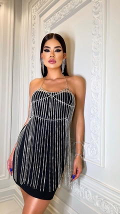 Vestido Strass Aretta