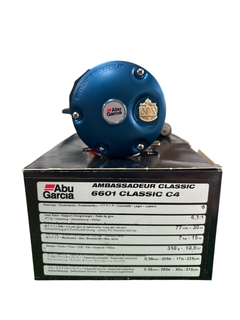 REEL ROTATIVO ABU GARCIA AMBASSADEUR 6601 C4 CLASSIC en internet