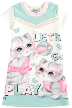Vestido gatinho Kukiê - comprar online