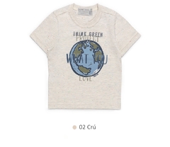 Camiseta Botonê Dame Dos - Lookinho Kids