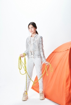 Jaqueta organza Dimy Candy - comprar online