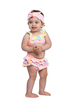 Biquini Baby com Faixa Siri Kids