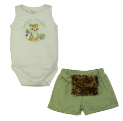 Conjunto Curto Safari Grow up