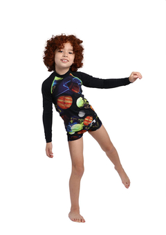 Blusa Lucca planetas Siri kids