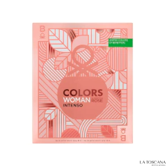 BENETTON COFRE COLORS WOMAN ROSE 80 ML