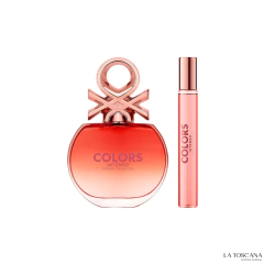 BENETTON COFRE COLORS WOMAN ROSE 80 ML en internet