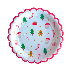 Prato de Papel Natal