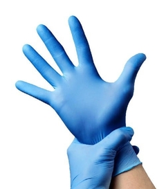 Luva Nitrilica Azul s/po - comprar online