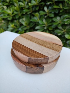 Se de Coasters Line Grain