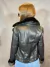 CAMPERA DE CUERO CON PIEL - comprar online