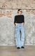 WIDE LEG CARGO BOLSILLO DELANTERO RIGIDO