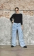 WIDE LEG CARGO BOLSILLO DELANTERO RIGIDO - comprar online
