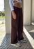 WIDE LEG CHOCOLATE - tienda online