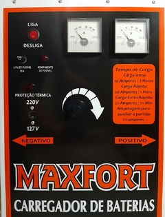 Carregador de baterias 50A. 12 volts 2 Relógios com seletor Modelo MX2 na internet
